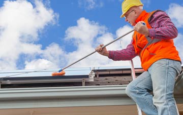 Cold Elm soft wash roof cleaning